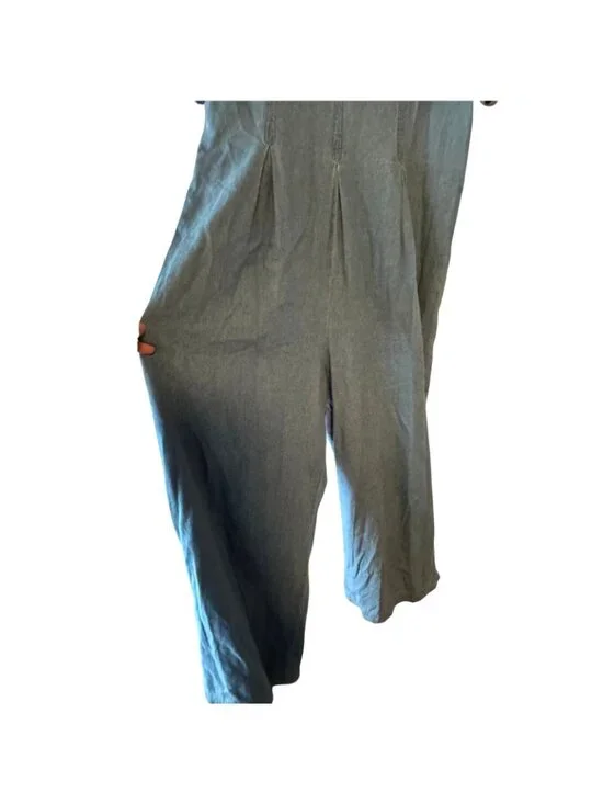 Vintage Bedford Fair Lifestyles Denim Jumpsuit - 16 - Picture 4 of 12
